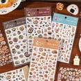 thumbnail image 2 of Retro Scrapbooking Sticker Adhesive Paper Sticker For Notebook Journal Planner Photo Album Memory Book Decoration Multicolor, 2 of 4