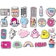 thumbnail image 4 of Pegatinas 50 Unids/pack Lindo Rosa Pegatinas Variedad Vinilo Etiqueta Engomada Del Coche Motocicleta Bicicleta Equipaje Calcomanía Graffiti Parches Monopatín Portátil Pegatinas Pegatinas F, 4 of 5