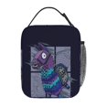thumbnail image 6 of Gamer Character Pattern Portable Lunch Bag for Women, Reusable Thermal Tote for Travel and Daily Use, 6 of 6
