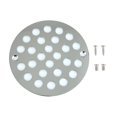 thumbnail image 4 of Filtro de Drenaje Poyde 4" Cubierta de Piso para Ducha con Tornillos Cromo, 4 of 4