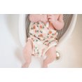 thumbnail image 2 of Bamboo Muslin Washcloths - Starry Floral Stripes, 2 of 4