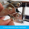 thumbnail image 3 of KW-triO Handheld DIY One-Hole Punch Single Hole Puncher All Metal Paper Cutter for Office Home, 3 of 8