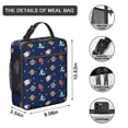 thumbnail image 2 of Premium Insulated Galaxy Lunch Box for Men & - Reusable Lunch Bag with,Hour Temperature Retention, Compact & Lightweight Design for Office, Work, Picnic, Travel - Durable Lunch Tote for Adults., 2 of 5