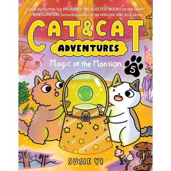 Cat & Cat Adventures Cat & Cat Adventures: Magic at the Mansion: A Graphic Novel, Book 5, (Hardcover)