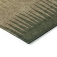 thumbnail image 4 of Addison Rugs Chantille Indoor/Outdoor Transitional Stripes Brown Washable Rectangle Rug, 5' x 7'6", 4 of 6