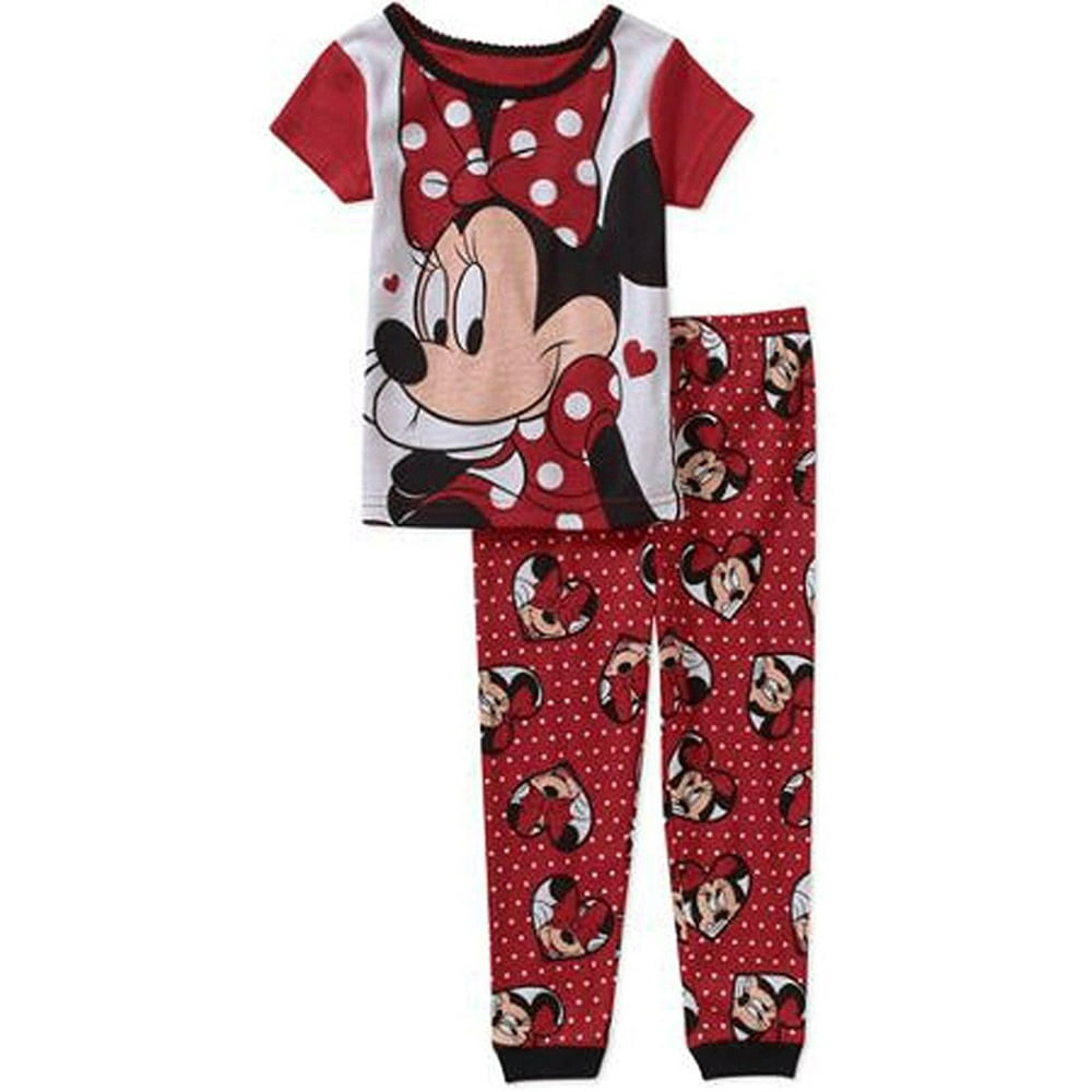 Minnie Mouse - Disney Minnie Mouse Little Girls' Toddler 2 Piece Short ...
