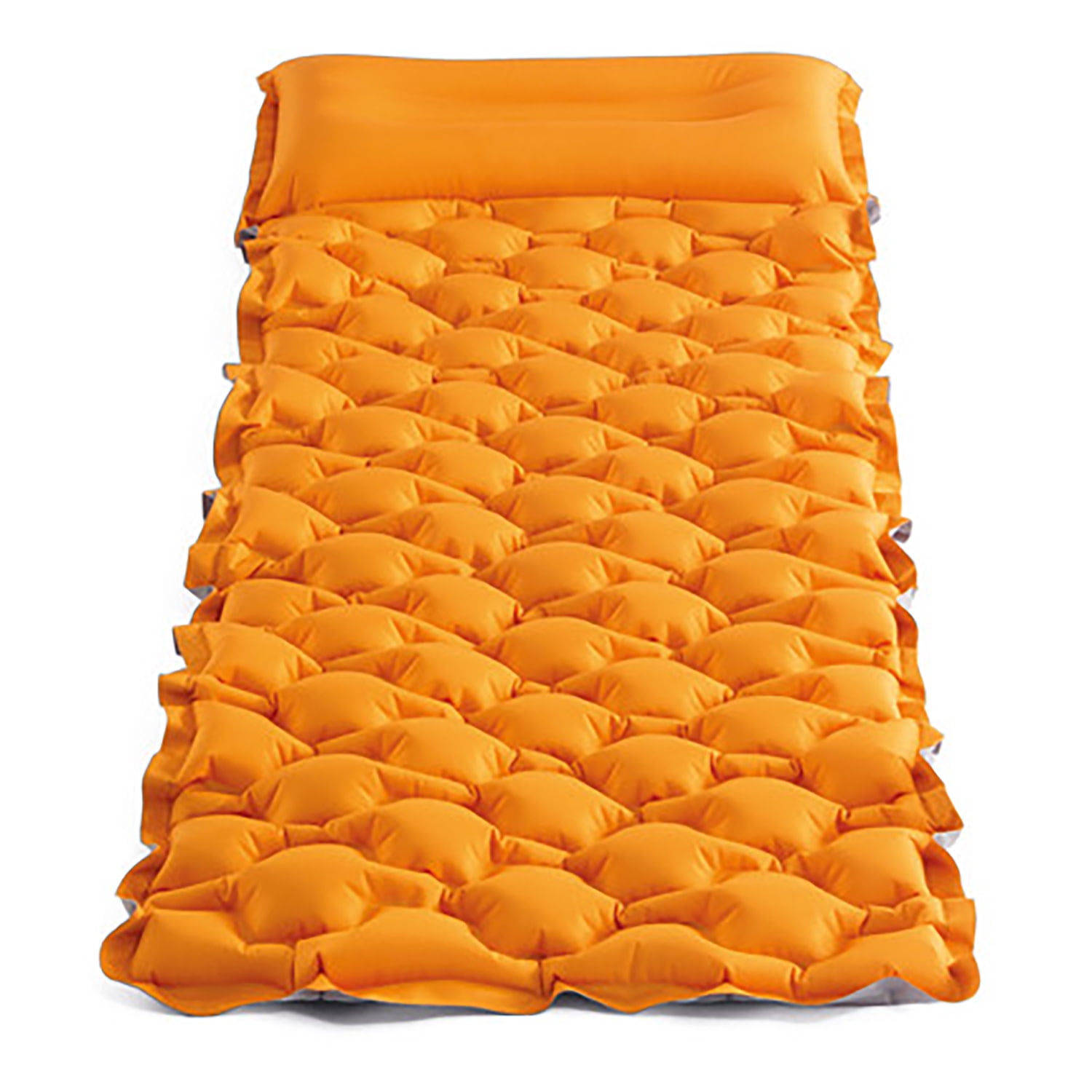 Intex: TruAire Sleeping Pad - 4.5" Inflatable Mattress, TPU Material, 2-Ply Laminate, Air Pocket Waffle Beam, Built-In Pillow, Lightweight, Carry Bag