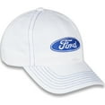 thumbnail image 4 of Ford Blue Oval Classic White Unstructured Hat, 4 of 7