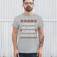 thumbnail image 3 of Tee Hunt I Paused My Game to Be Here Funny Gamer Christmas T-Shirt Ugly Sweater Theme Xmas Party Party Gaming Nerd Men's Tee, Gray, XX-Large, 3 of 5
