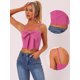 thumbnail image 2 of Corpiño con Lazo para Mujer Top corto con Bowknot Front Fucsia S, 2 of 6