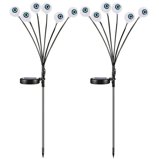 Halloween Decor Green Eyeball Swaying Firefly Light 600mAh Outdoor Swaying Light