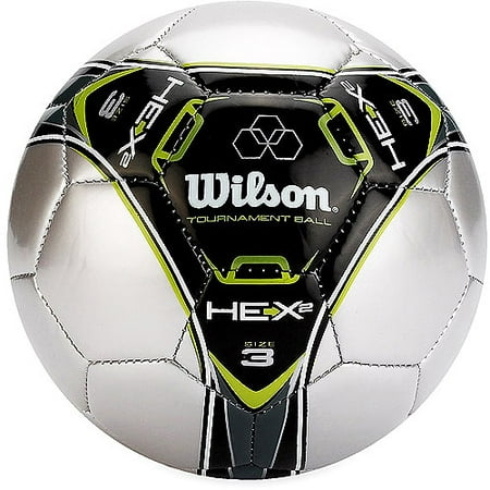 Wilson Hex Ii Sz 3 Soccerball - Silver/l