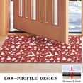 thumbnail image 3 of Red Christmas Silhouette Pattern Door Rugs,Washable Non Slip Door Mats Indoor,Decorative Door Mats,Entry Mat Indoor for Entrance,Bedroom,Kitchen,Bathroom,17"x30", 3 of 6