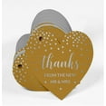 thumbnail image 3 of Inkdotpot Thanks From The New Wedding Bottle Tag Real Silver Foil Favor Hang Tags Pack Of 100, 3 of 6