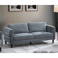 thumbnail image 1 of CANAPÉ BRAYDEN K-LIVING EN TISSU GRIS ANTHRACITE, 1 of 6