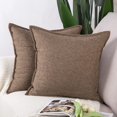 thumbnail image 1 of ASWZXCFGV Linen Throw Pillow Covers 22x22 Inch Green Soft Decorative Cushion Cover for Sofa Bedroom Pillow Shell, 1 of 6