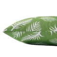 thumbnail image 3 of Coussin carré d'extérieur 18in - Feuilles vertes, 3 of 3