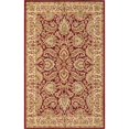 thumbnail image 1 of Unique Loom Voyage Tapis de Bordure Complexe 5' x 8' Rectangle Rouge/tan, 1 of 1