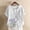 White, variant on HOMBOM Summer Shirts for Women Crewneck Tee Shirts Boho Cotton Linen Floral Short Sleeve Womens T Shirts Soft