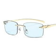 thumbnail image 1 of Sunglasses Rimless Sunglasses Men And Women Fash S Square Box Sunglasses, 1 of 5