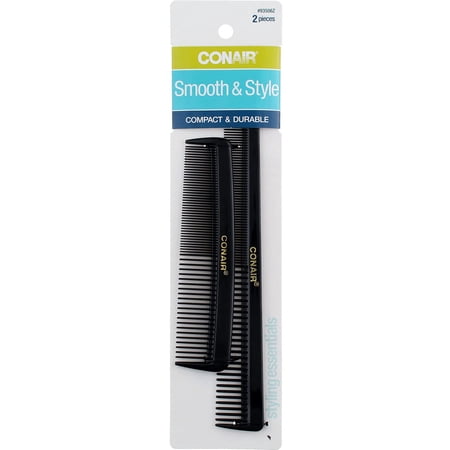 Conair Pocket and Barber Comb Hard Rubber (Pack of 20)