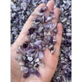 thumbnail image 2 of WHOLESALE Natural Semi Tumbled Chevron Amethyst Gemstone Chips, Crushed Mini Crystals, Undrilled (Chevron Amethyst, 5 Pounds), 2 of 8