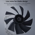thumbnail image 2 of Ventilador De La Caja De La Computadora De La Pc PC Computer Case Fan PWM 4 Pin Silent 12cm CPU Cooler Cooling Fan 12V DC, 2 of 9