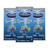 Pedialyte Sparkling Rush Electrolyte Powder, Grape, Sparkling Electrolyte Hydration Drink, 0.6 oz Powder Pack, 18 Count