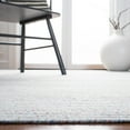 thumbnail image 4 of SAFAVIEH Cape Cod Randell Abstract Polyester Area Rug, Ivory/Green, 6' x 6' Square, 4 of 8