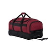 thumbnail image 4 of Protege Everyday Journey Large 30-inch Drop-Bottom Rolling Duffel, Red, 4 of 10