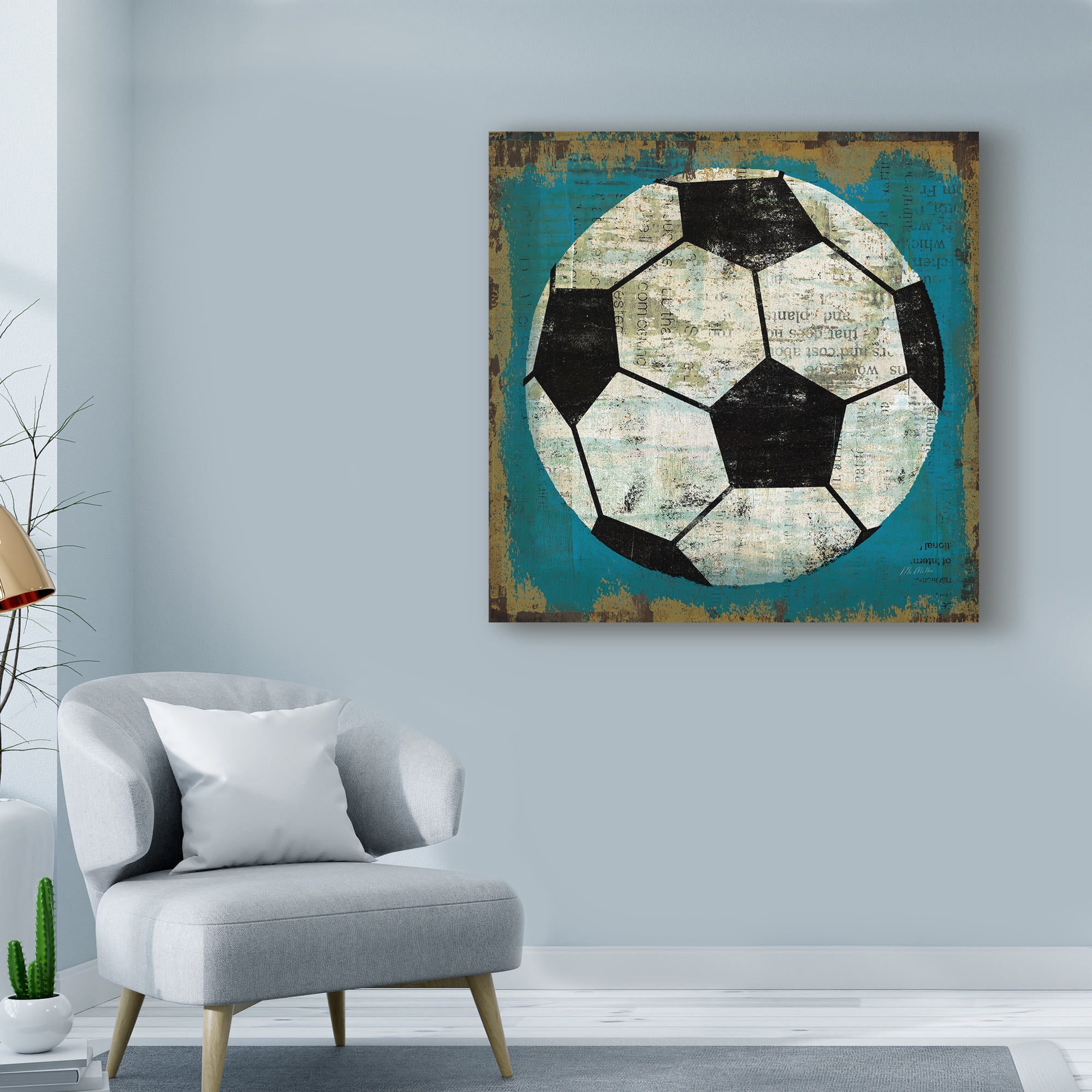Trademark Fine Art 'Ball IV' Canvas Art by Michael Mullan