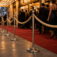 thumbnail image 6 of ABPETE Stanchion Rope, 1.5m/5Ft Barrier Rope Twisted Post Ropes with Snap Hooks for Posts Stands Queue Divider Crowd Control of Hotel, Golden Hook, Champagne Gold Rope, 6 of 7