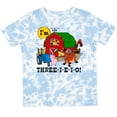 thumbnail image 3 of Inktastic Three-i-e-i-o Boys or Girls Toddler T-Shirt, 3 of 5