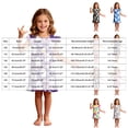 thumbnail image 4 of NIEWTR Halloween for Girls Flutter Sleeve Nightgown Summer Casual Cartoon Print Dress, 4 of 7