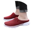 thumbnail image 3 of GYUJNB On Mules & Clogs for Womens Mens Light Open Back Shoes Comfort Walking Shoes Breathable Slippers Closed Toe Slides,Size 7.5, 3 of 9