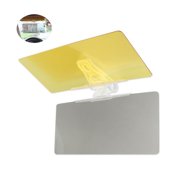 Muyoka Coche Sun HD Visor Shade Shield Blocker Día Noche Antideslumbrante Gafas de conducción Extender Universal Car Antideslumbrante Gafas de conducción Extender Día Noche HD Conducción Sun Visor Shi Muyoka Hogar
