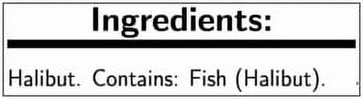 Trident Seafoods 8 Ounce Boneless Skinless Raw Halibut Fillet, 10 Pound - 1 each.