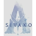 thumbnail image 2 of Women's Avatar Sivako Watercolor A Logo  Racerback Tank Top White Heather Medium, 2 of 4