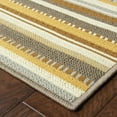 thumbnail image 2 of Style Haven  Bar Harbour Striped Multi Striped Indoor-Outdoor Area Rug 8'6" x 13' 9' x 12' Accent, Outdoor, Indoor Patio, Dining Room Rectangle, 2 of 5