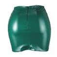 thumbnail image 7 of Aofany High Waist Skirts for Women Comfortable Soft Mini Skirt Split Bodycon Leather Skirts Sexy Pencil Short Skirt, 7 of 7