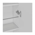 thumbnail image 6 of We Have Furniture Wall Mounted Shoe Rack With Mirror Chimg, Single Door, White Finish, 6 of 6
