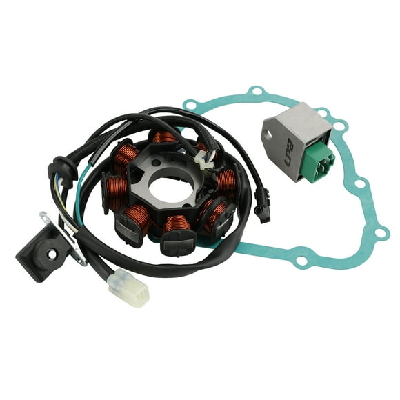 Generator Stator Regulator & Gasket For Kawasaki KLX 140 KLX140L KLX140G 08-2023