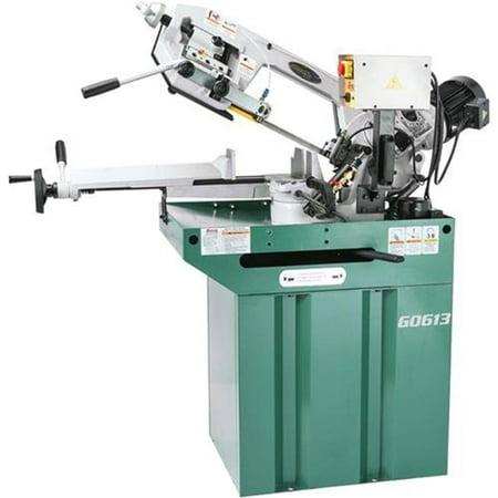 

Grizzly G0613 7-Inch X 8-1/4-Inch Swivel Metal-Cutting Bandsaw