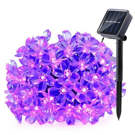 

Christmas Solar Lights LED Lights 22.96ft 50 LED Solar Garden Garden Lights