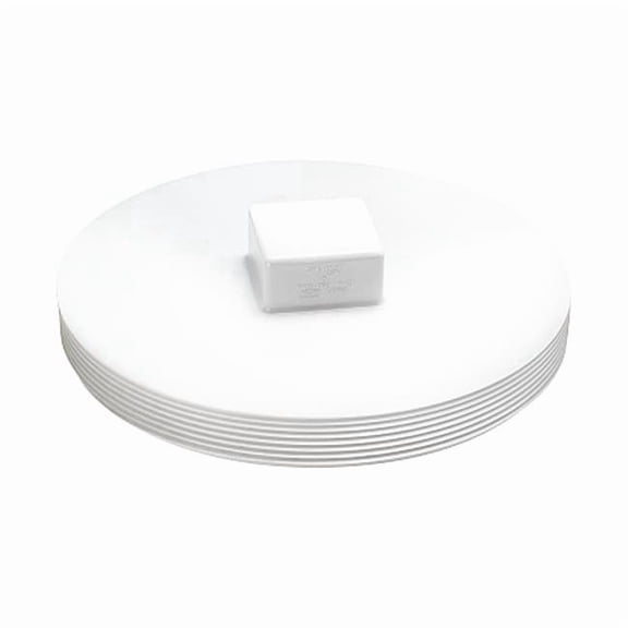 Manufacturer Varies PVC Plug, Spigot, 3 in Pipe Size P106-030