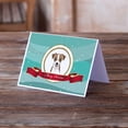 thumbnail image 2 of Jack Russell Terrier Merry Christmas Greeting Cards and Envelopes Pack of 8, 2 of 2