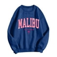 thumbnail image 1 of HNMKIU Chemise à Manches Longues Femme Imprimé MSLIBU Adulte Unisexe Col Rond Sweat à Capuche, 1 of 3