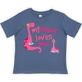thumbnail image 3 of Inktastic My Nanny Loves Me Girls Toddler T-Shirt, 3 of 5
