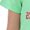 Green, variant on Girls Summer Outfit Fashion Printed T Shirt And Denim Skirt Casual Two Piece Playwear Comfy Green 2-3 Years