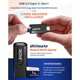 thumbnail image 3 of Tarjeta microSD ROVE Ultimate de 1 TB con lector USB 3.2 Tipo-C, 3 of 6